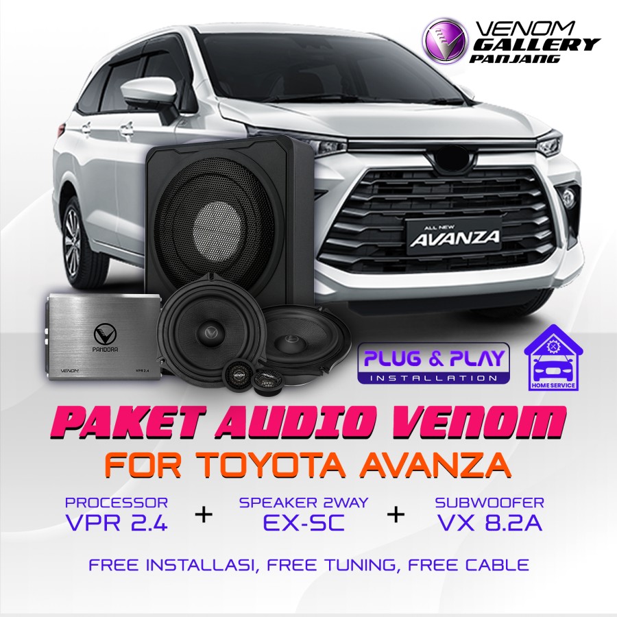 Audio Custom Toyota Avanza