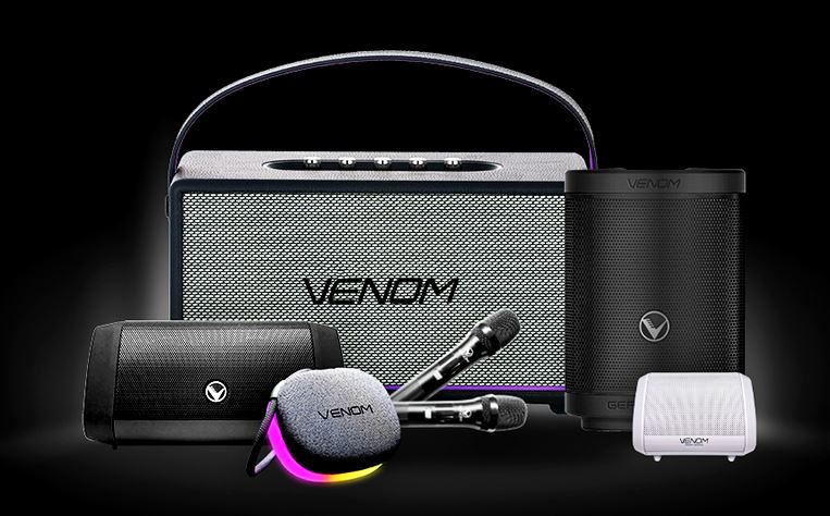 Temukan kumpulan speaker bluetooth terbaik Venom Audio