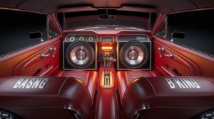 Nikmati kekuatan bass dengan aliran audio mobil SPL
