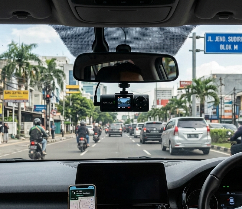 Simak fitur apa aja yang harus ada pada dashcam mobil