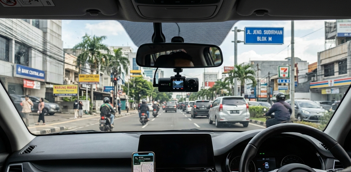 Simak fitur apa aja yang harus ada pada dashcam mobil